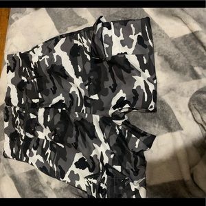 Black and white Camo jeans